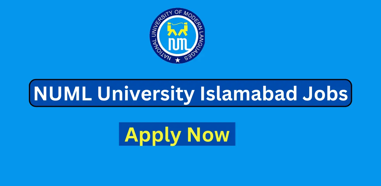NUML University Islamabad Jobs 2024