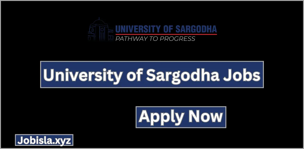University of Sargodha Jobs 2024