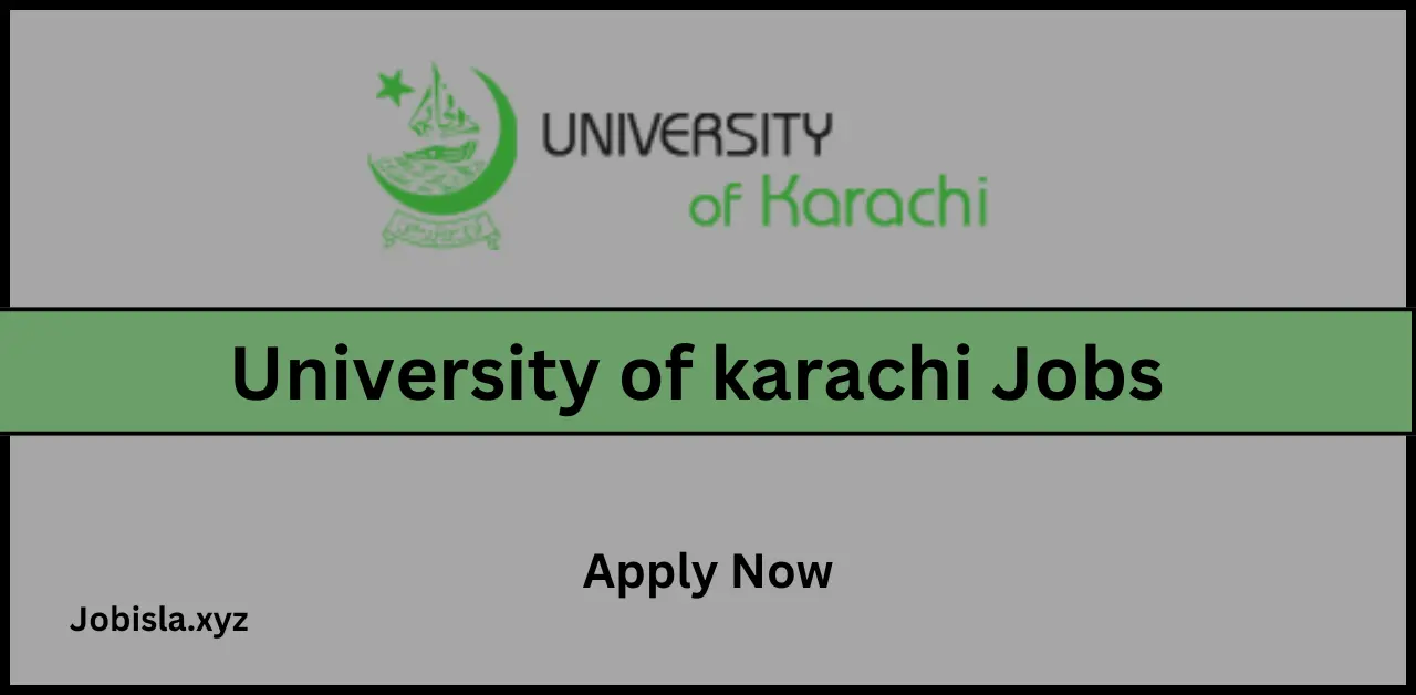 University of Karachi Jobs 2024